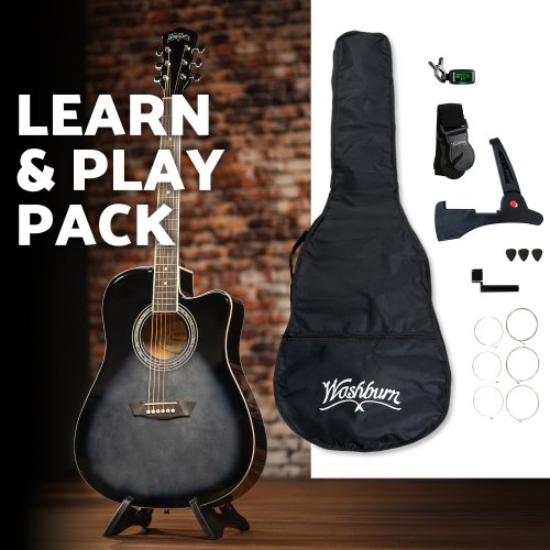 Washburn Learn & Play Pack Acoustic Bundle