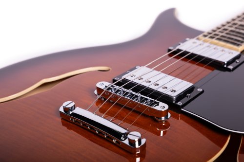 Washburn SH35TS Wing Series Semi Hollow Electric Guitar. Tobacco Sunburst