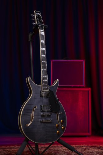Semi-Hollow 6-String Electric Guitar