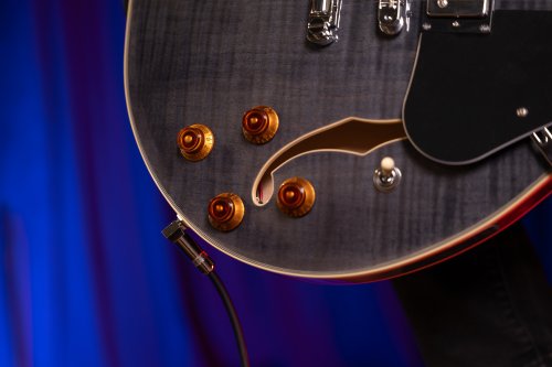 Semi-Hollow 6-String Electric Guitar