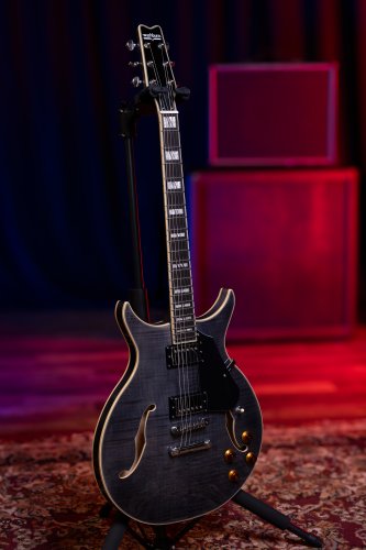 Semi-Hollow 6-String Electric Guitar