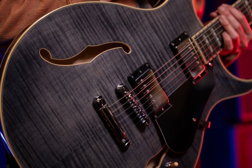 Semi-Hollow 6-String Electric Guitar