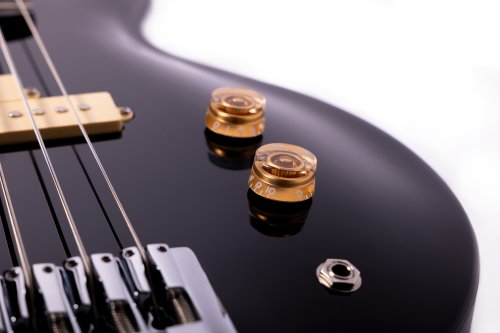 Washburn SB4B Wing Series Scavenger Electric Bass. Black