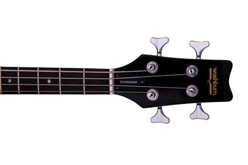 Washburn SB4B Wing Series Scavenger Electric Bass. Black