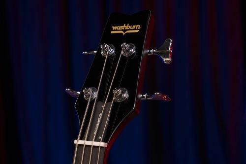 Washburn SB4B Wing Series Scavenger Electric Bass. Black