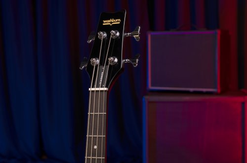 Washburn SB4B Wing Series Scavenger Electric Bass. Black