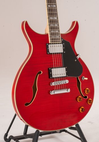Semi-Hollow 6-String Electric Guitar