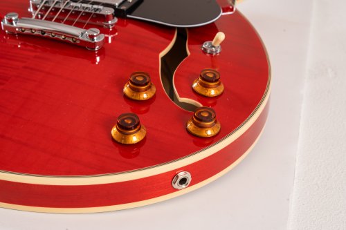 Semi-Hollow 6-String Electric Guitar