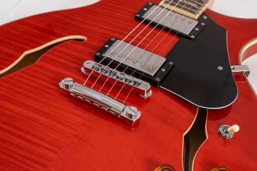 Semi-Hollow 6-String Electric Guitar