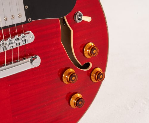Semi-Hollow 6-String Electric Guitar