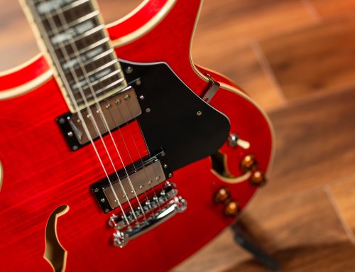 Semi-Hollow 6-String Electric Guitar