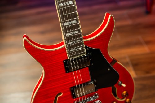 Semi-Hollow 6-String Electric Guitar