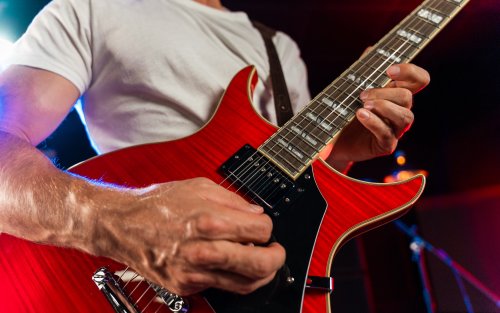 Semi-Hollow 6-String Electric Guitar
