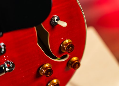Semi-Hollow 6-String Electric Guitar