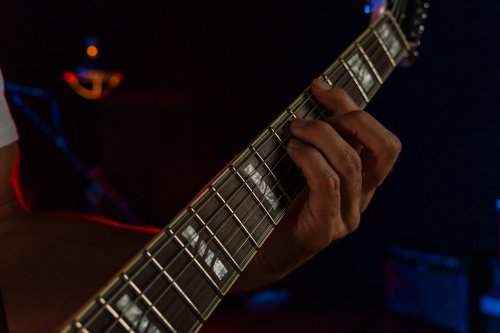 Semi-Hollow 6-String Electric Guitar
