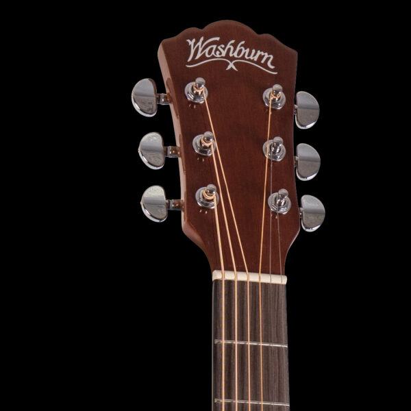 headstock of acoustic guitar
