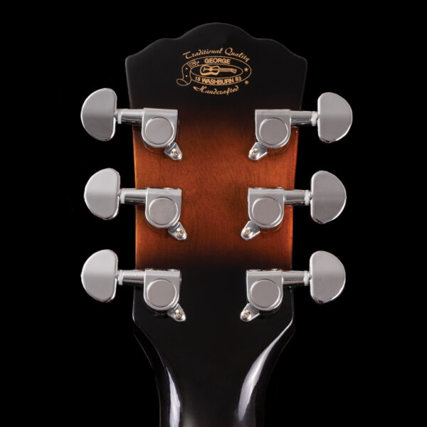 back of acoustic guitar headstock