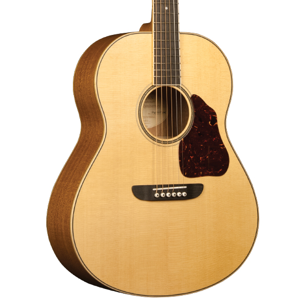body of Washburn acoustic guitar