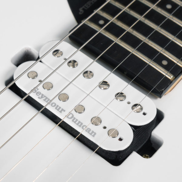 close up of parallaxe david palau signature model M10FR neck pickup