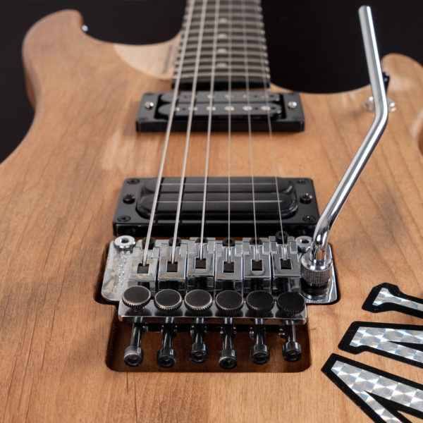 4N NUNO BETTENCOURT SIGNATURE USA close up of the Floyd Rose Bridge