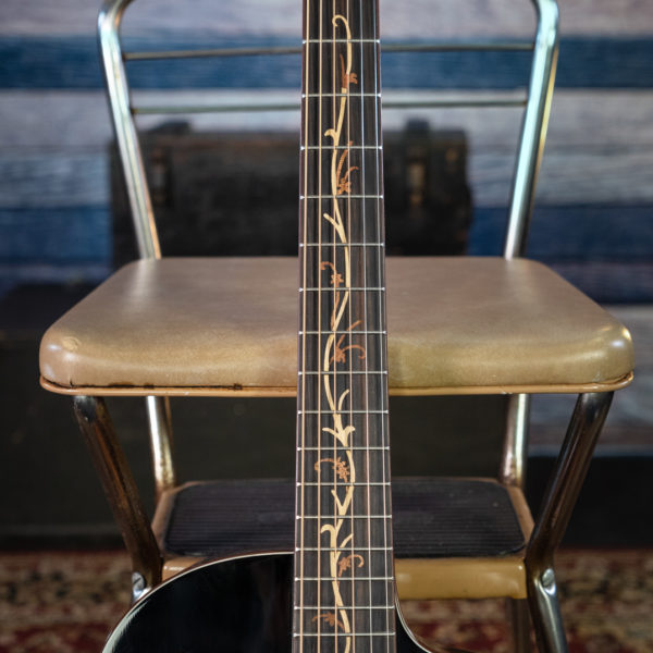 BTS9VCECH BELLA TONO VITE S9V detail of the fretboard inlays