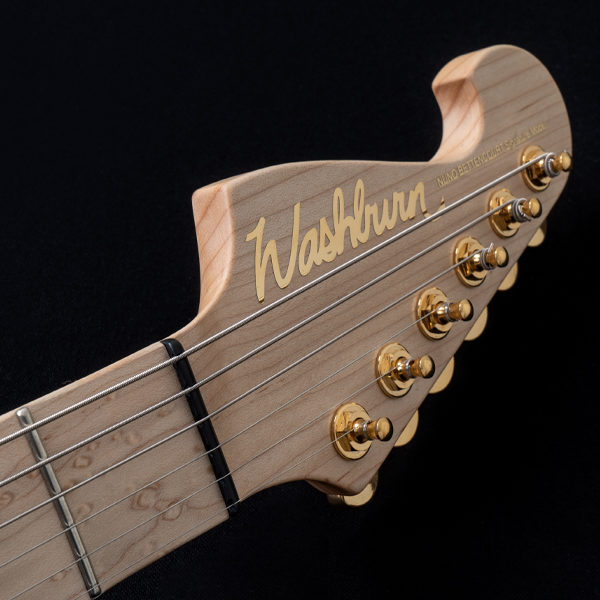 Washburn electric guitar headstock