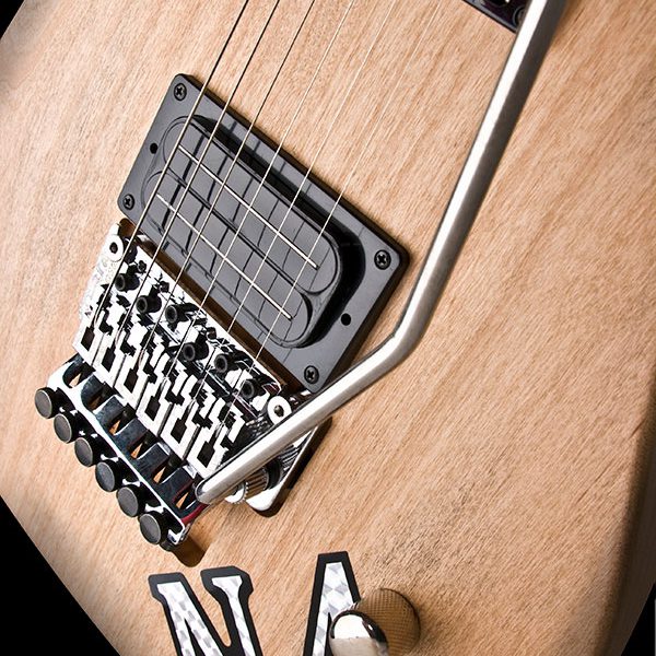 N4Vintage close up angle of bridge and bridge pickup