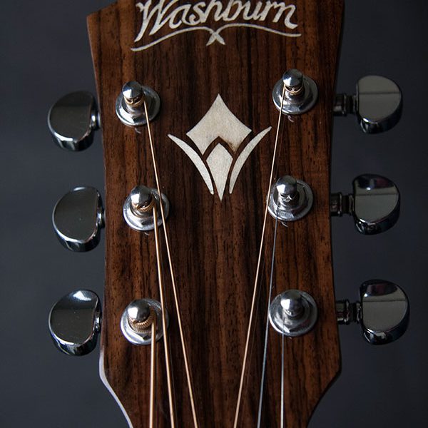 HD20SCE close up of the front of the headstock